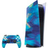 Ocean Blue Brush Stroke by Etta Vee PlayStation PS5 Skins